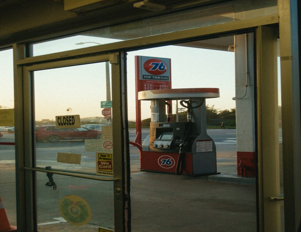 Petrol station