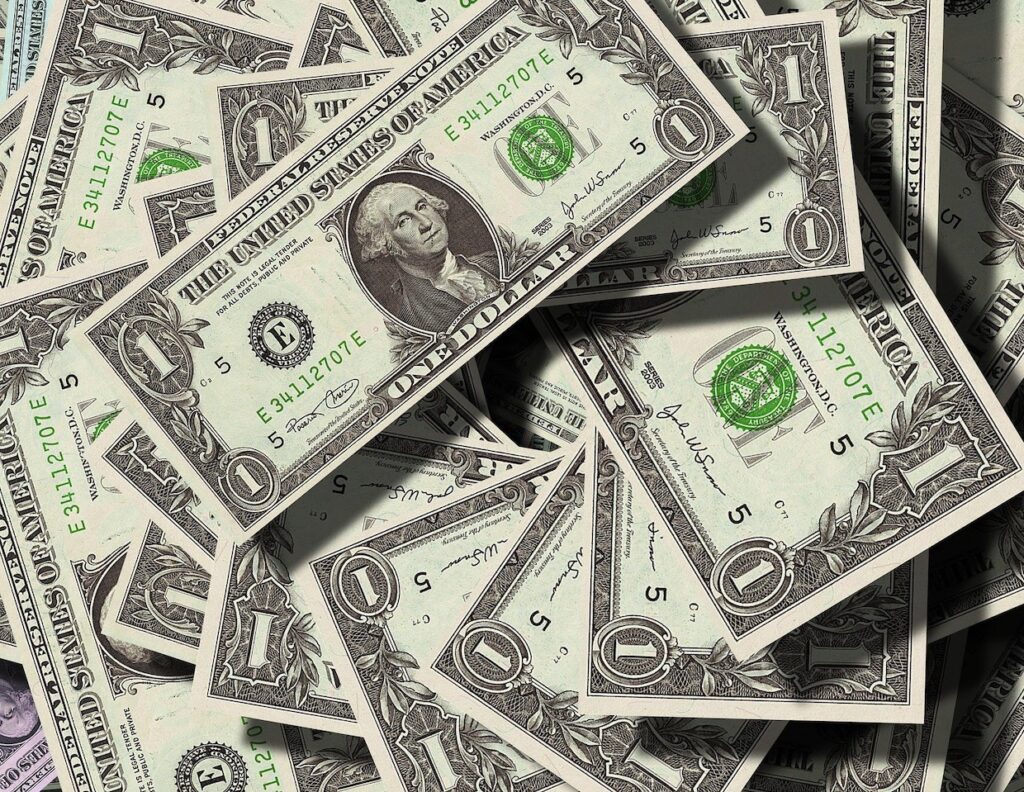 Dollar bills