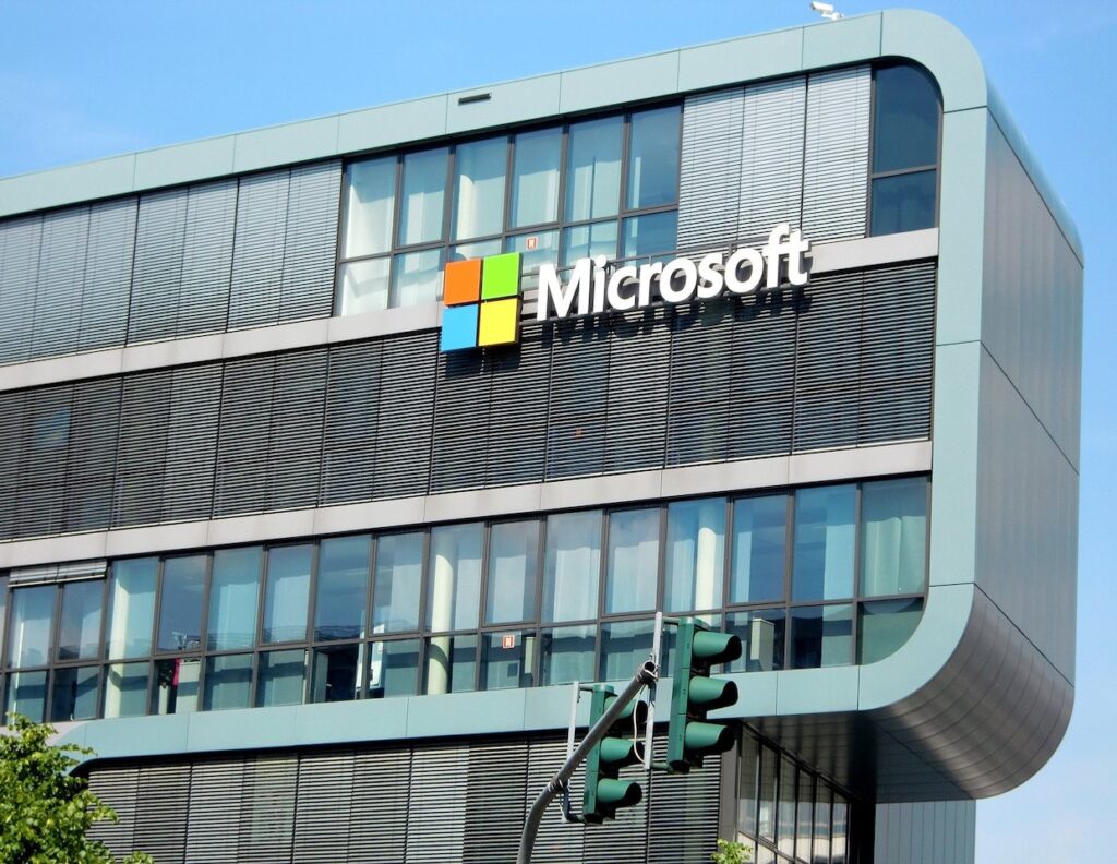 Microsoft building
