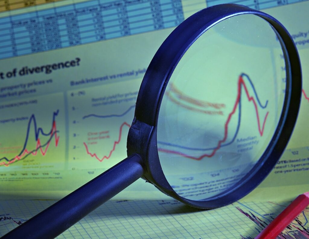 Magnifying glass on graphs