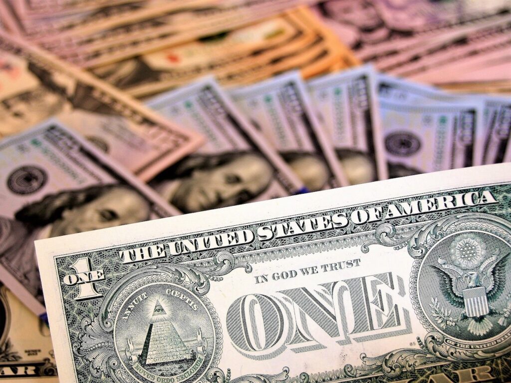 Dollar bills